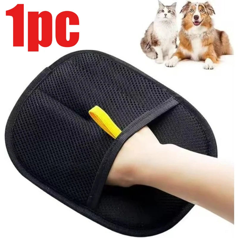 Pet Hair Remover Portable Washable Clothes Hair Dehairing Gloves Pet Cleaning Products Pet Accessories