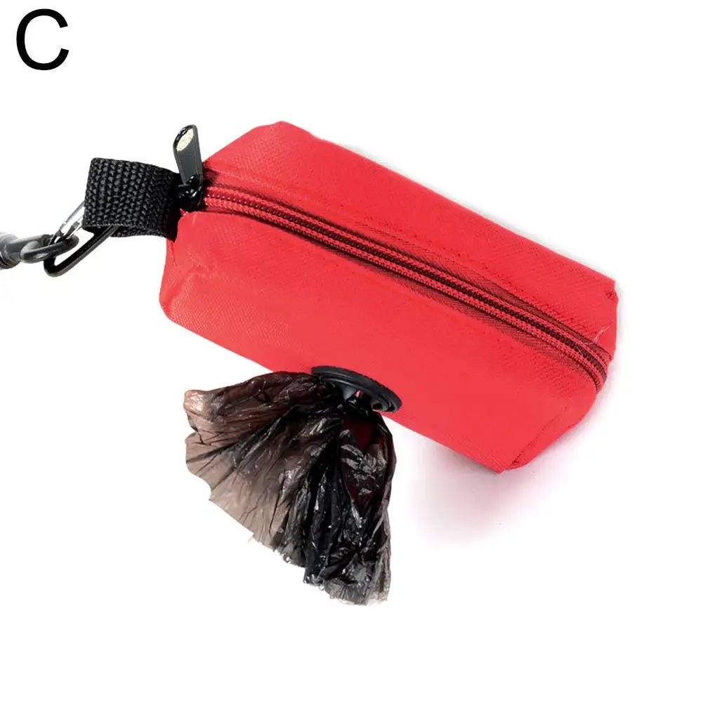 Portable Dog Poop Bag Dispenser Dog Poop Bag Holder For Leash Doggie Waste Bag Dispenser Puppy Potty Carrier Pet Cleaning Tools
