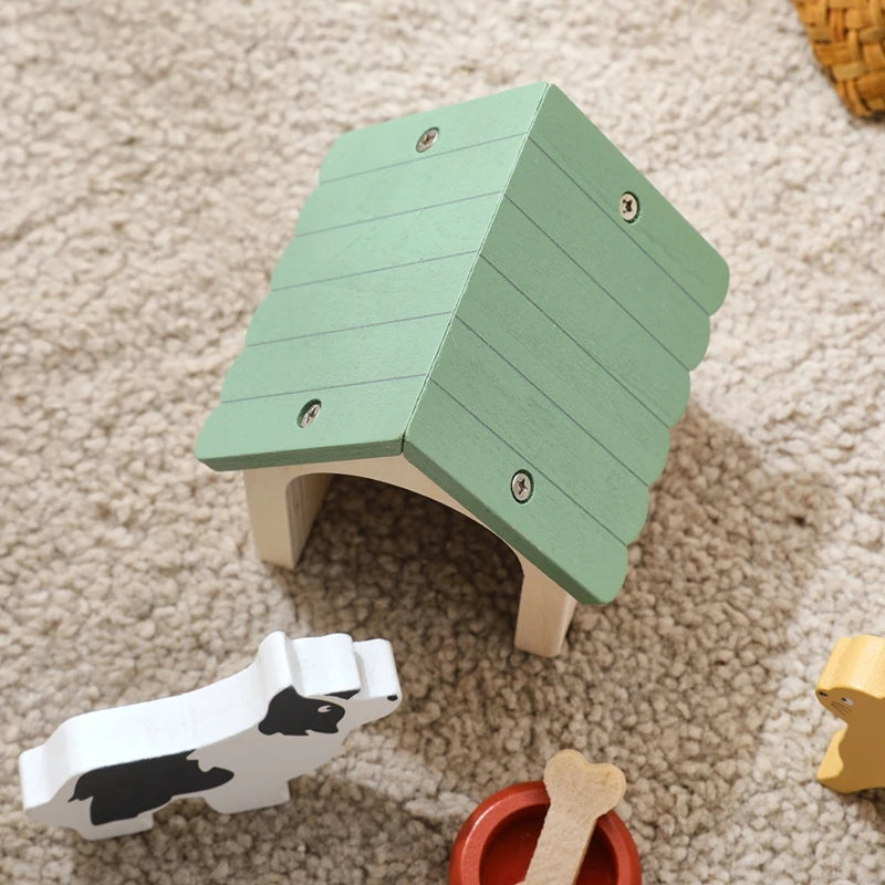 Toy House Accessories Pet Set Great Pet Play Set For Dollhouses Fun Games That Encourage Creativity And Imagination in Children