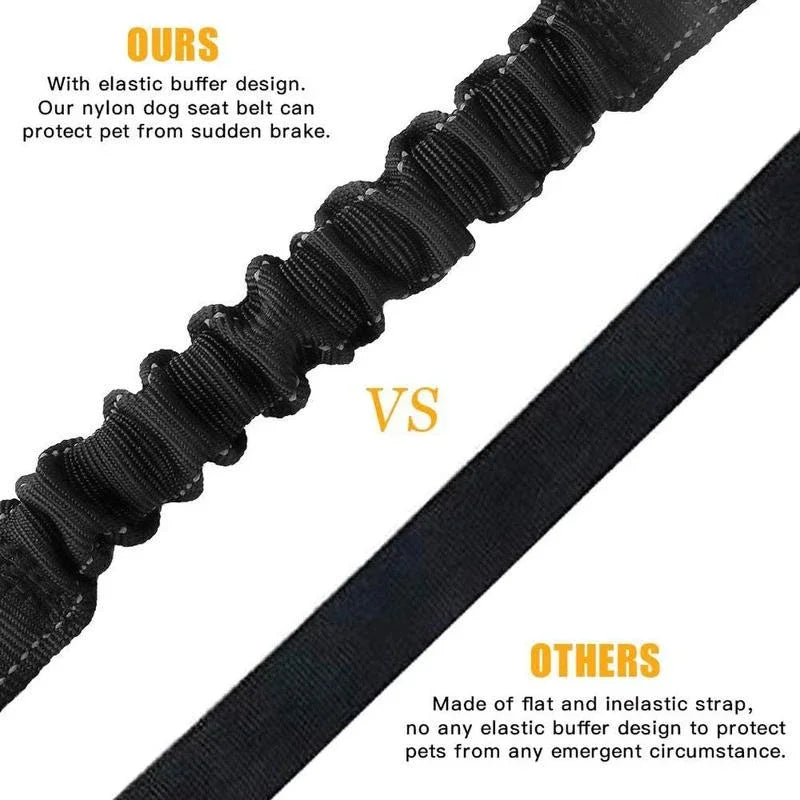 Adjustable Pet Dog Car Seat Belt  Safety Leash Vehicle Belts Reflective Nylon Rope Harness Dog Accessories for Small Large Dogs