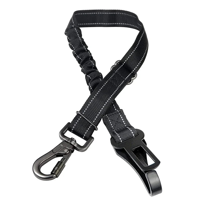 Adjustable Pet Dog Car Seat Belt  Safety Leash Vehicle Belts Reflective Nylon Rope Harness Dog Accessories for Small Large Dogs