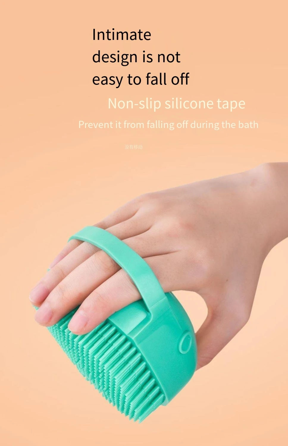 Pet Bathing Brush Soft Silicone Massager Shower Gel Bathing Brush Clean Tools Comb Gloves Dog Cat Grooming Supplies Accessories