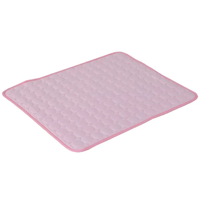 Pet Summer Cooling Ice Mat Breathable Washable Durable Rest Sofa Pad For Small Medium Large Dogs Cats Indoor Outdoor Vehicle Use