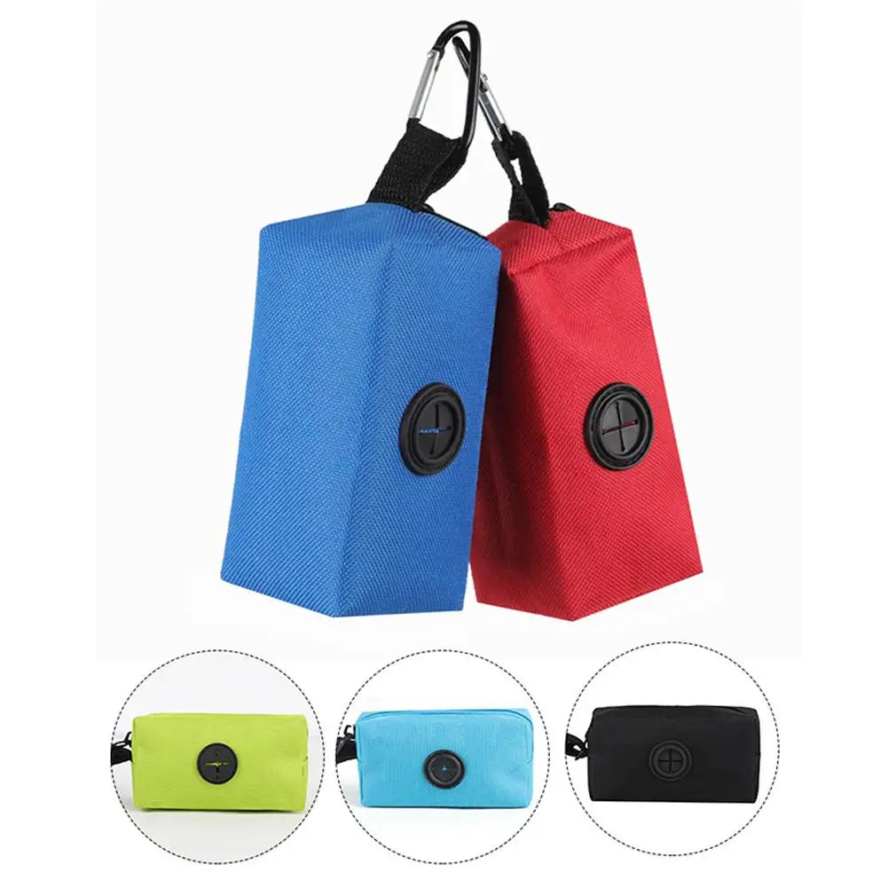Portable Dog Poop Bag Dispenser Dog Poop Bag Holder For Leash Doggie Waste Bag Dispenser Puppy Potty Carrier Pet Cleaning Tools