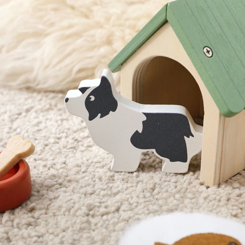 Toy House Accessories Pet Set Great Pet Play Set For Dollhouses Fun Games That Encourage Creativity And Imagination in Children
