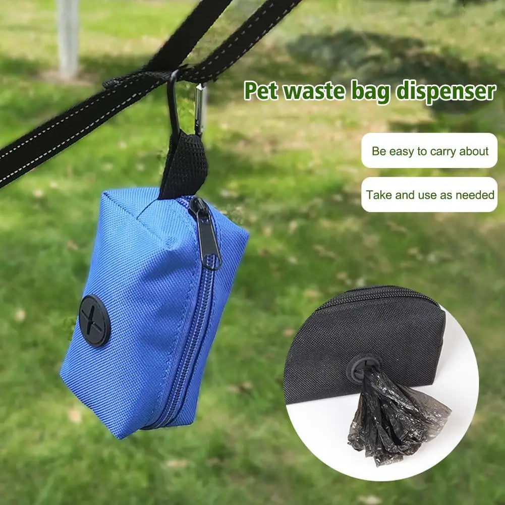 Portable Dog Poop Bag Dispenser Dog Poop Bag Holder For Leash Doggie Waste Bag Dispenser Puppy Potty Carrier Pet Cleaning Tools