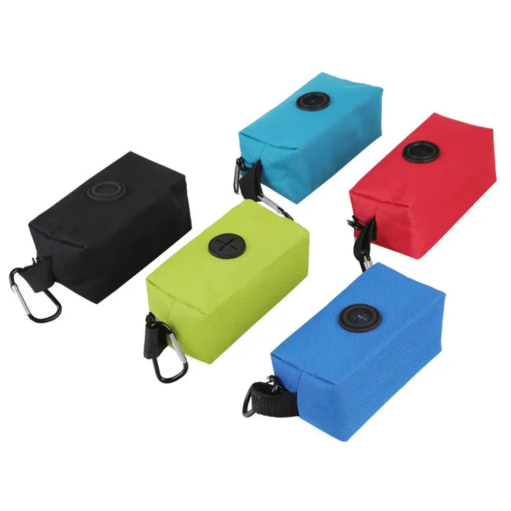 Portable Dog Poop Bag Dispenser Dog Poop Bag Holder For Leash Doggie Waste Bag Dispenser Puppy Potty Carrier Pet Cleaning Tools