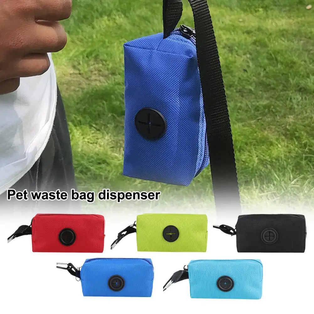Portable Dog Poop Bag Dispenser Dog Poop Bag Holder For Leash Doggie Waste Bag Dispenser Puppy Potty Carrier Pet Cleaning Tools