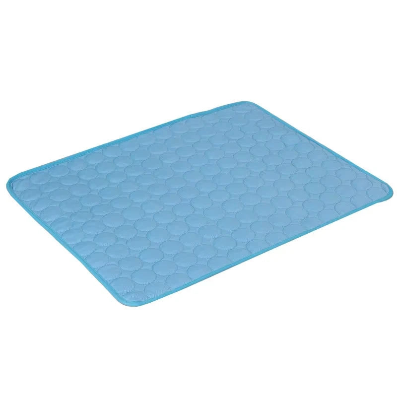 Pet Summer Cooling Ice Mat Breathable Washable Durable Rest Sofa Pad For Small Medium Large Dogs Cats Indoor Outdoor Vehicle Use