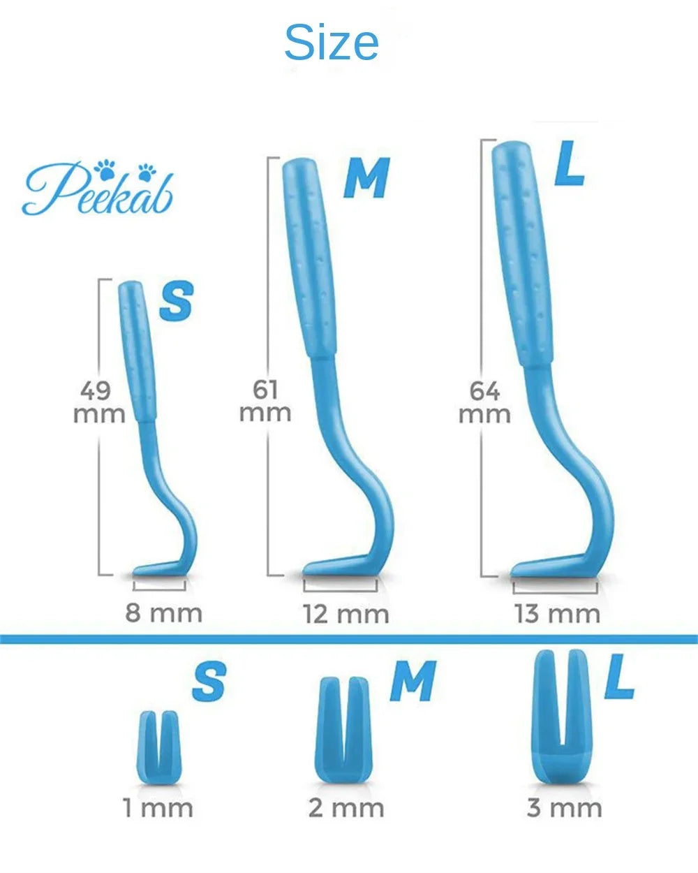 Flea Remover Hook Tick Removal Tweezer Ticks Pull Pet Cat Dog Accessaries Scratching Extractor Mite Tweezers Comb Louses Pliers