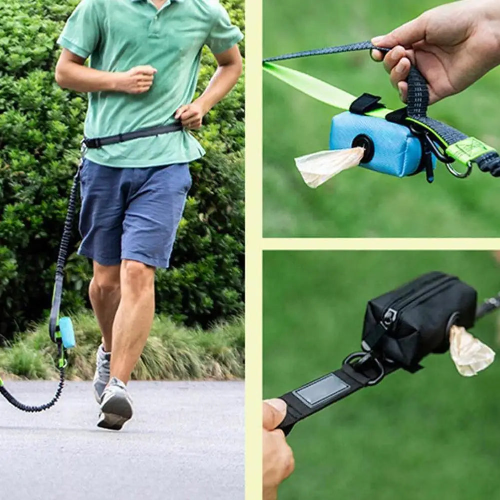 Portable Dog Poop Bag Dispenser Dog Poop Bag Holder For Leash Doggie Waste Bag Dispenser Puppy Potty Carrier Pet Cleaning Tools