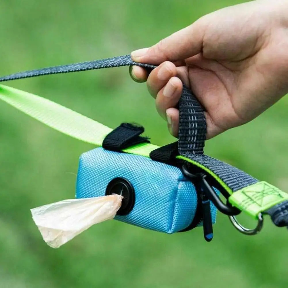 Portable Dog Poop Bag Dispenser Dog Poop Bag Holder For Leash Doggie Waste Bag Dispenser Puppy Potty Carrier Pet Cleaning Tools